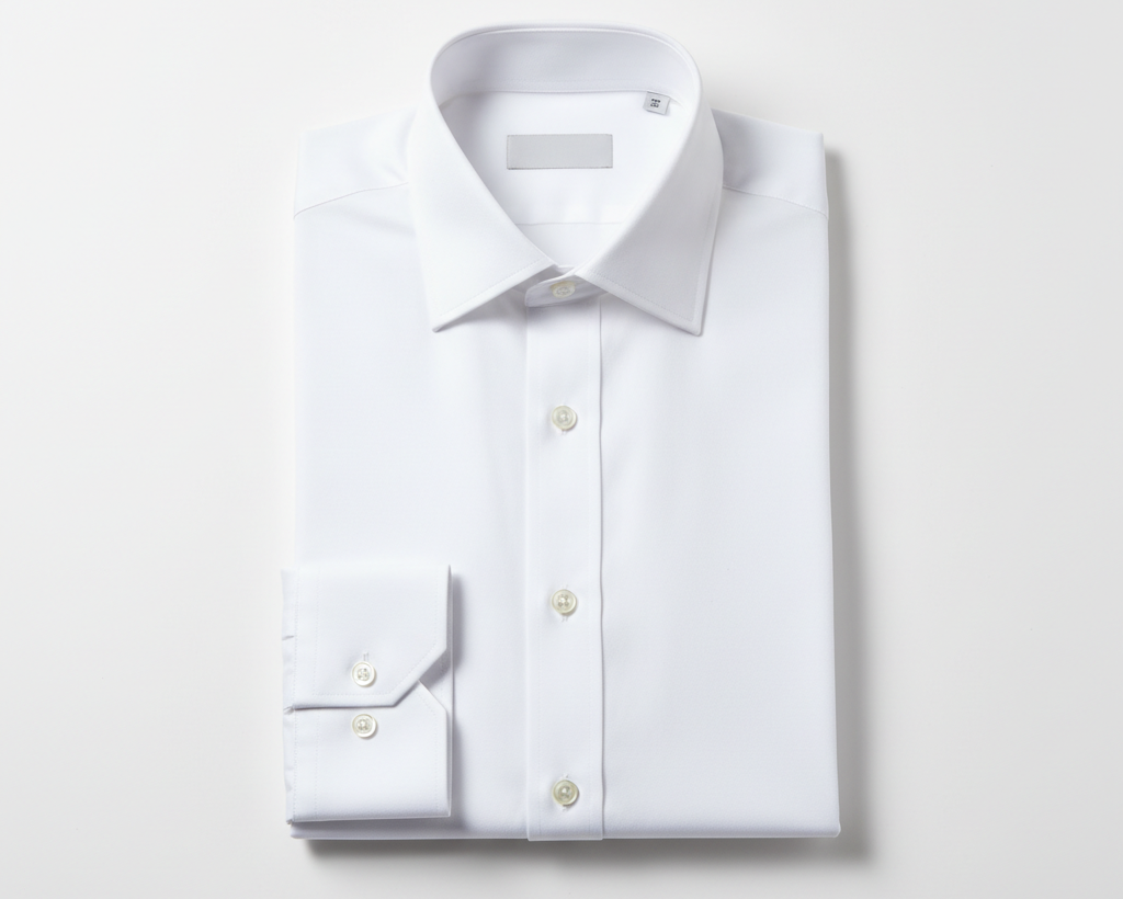 Chemise Blanche En Popeline 120/2