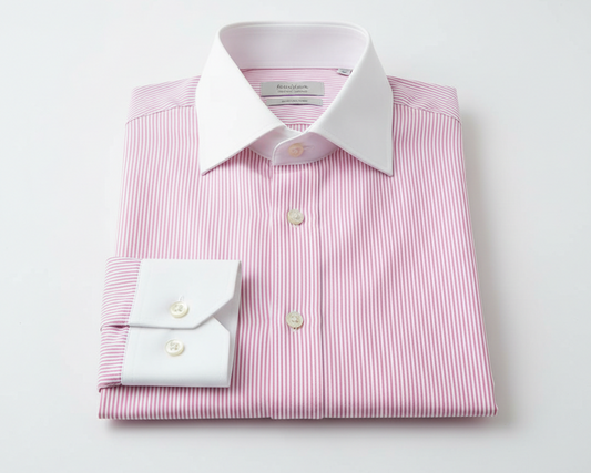 White Rosé two-tone shirt